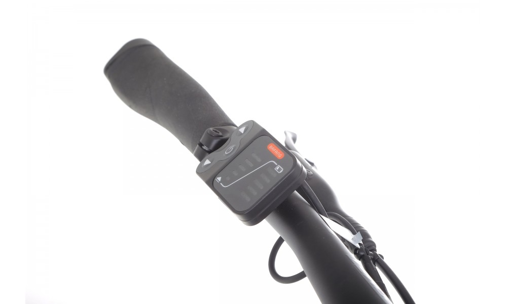 Rower trekkingowy elektryczny Romet Orkan RM 2 D Integrated - pistacjowo-łososiowy