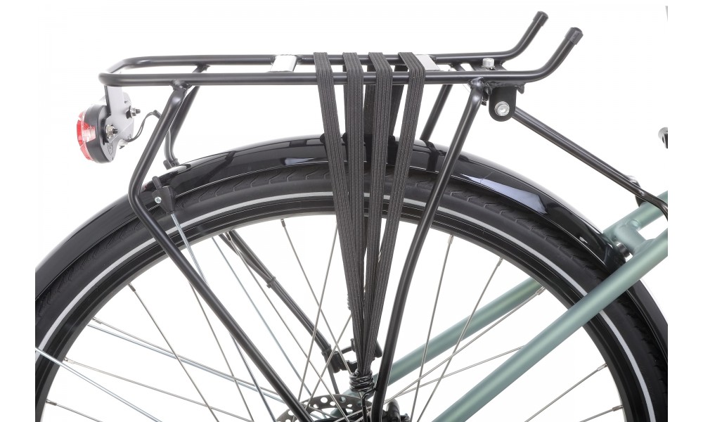 Rower trekkingowy elektryczny Romet Orkan RM 2 D Integrated - pistacjowo-łososiowy