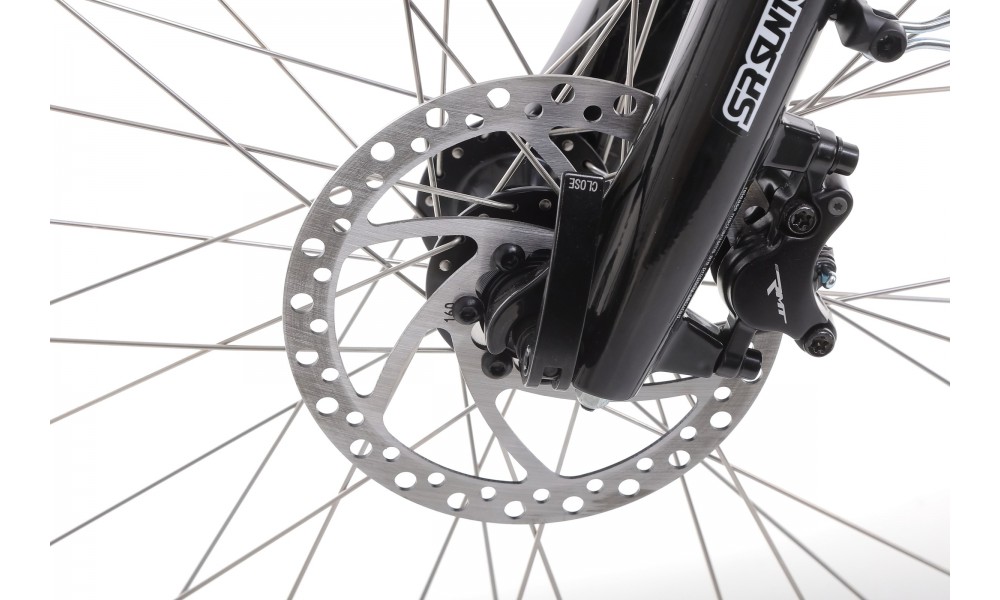 Rower trekkingowy elektryczny Romet Orkan RM 2 D Integrated - pistacjowo-łososiowy