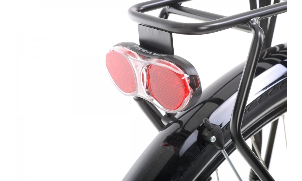 Rower trekkingowy elektryczny Romet Orkan RM 2 M Integrated - czarny