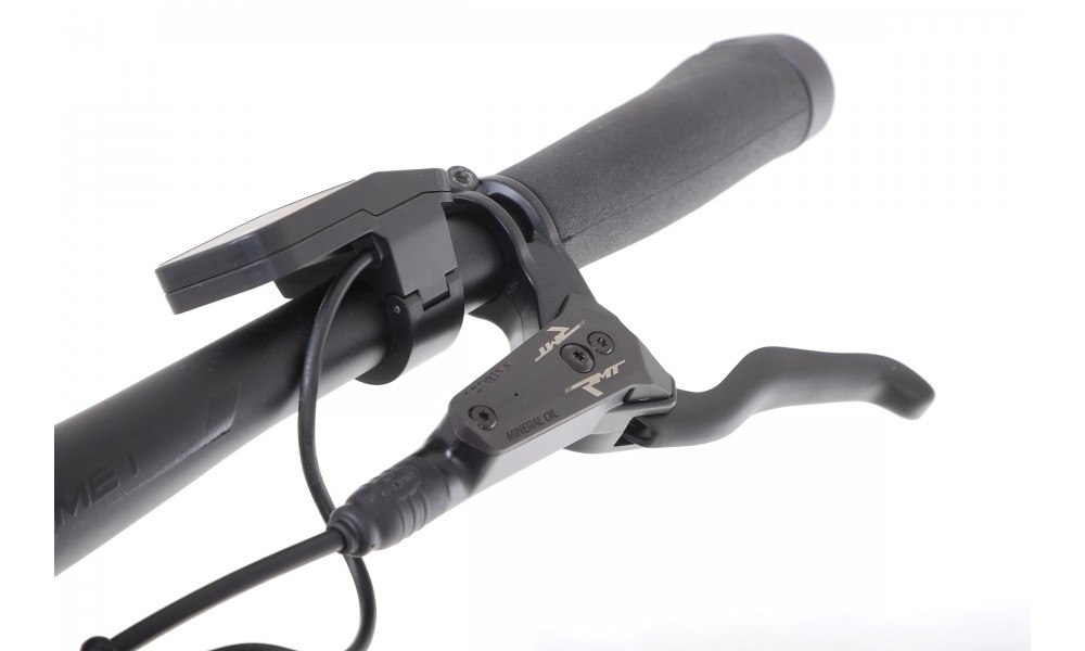 Rower trekkingowy elektryczny Romet Orkan RM 2 M Integrated - czarny