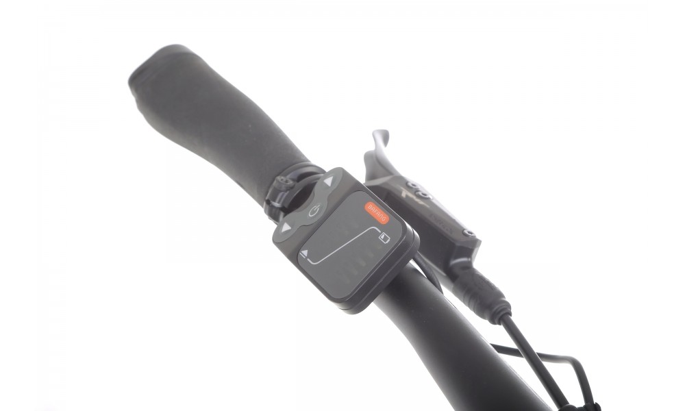 Rower trekkingowy elektryczny Romet Orkan RM 2 M Integrated - czarny