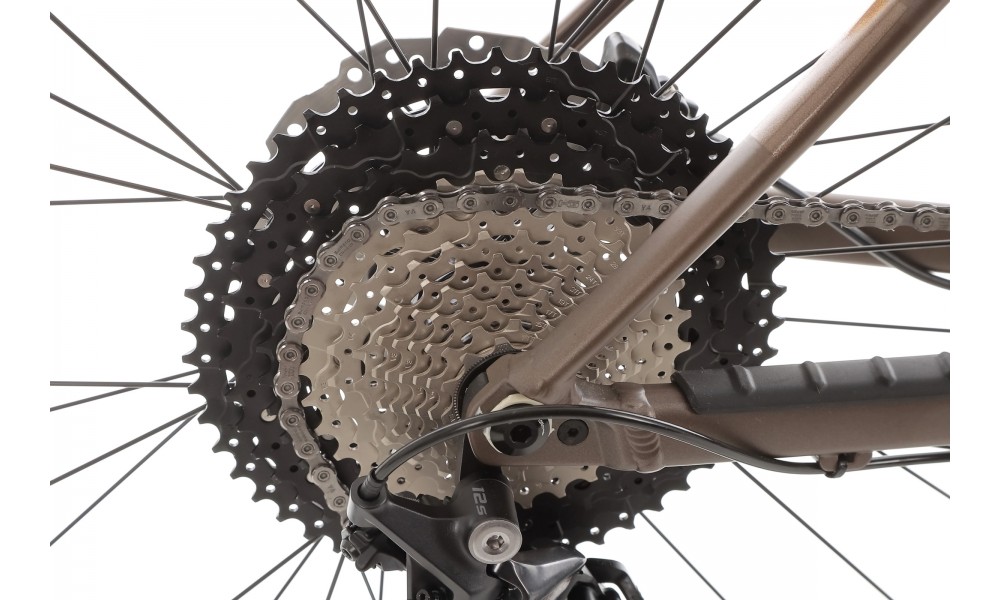 Rower górski Orbea ALMA H30 2024 - brązowo-pomarańczowy