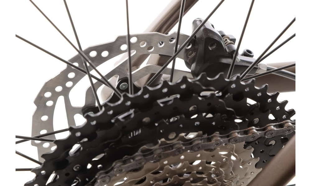 Rower górski Orbea ALMA H30 2024 - brązowo-pomarańczowy