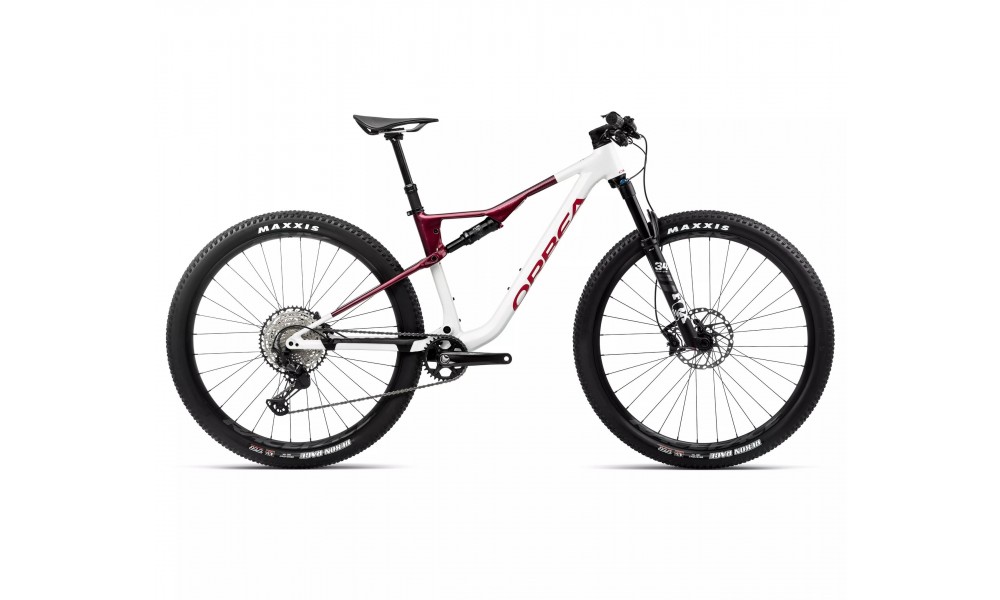 Rower górski Orbea OIZ H10 2024 - biało-bordowy