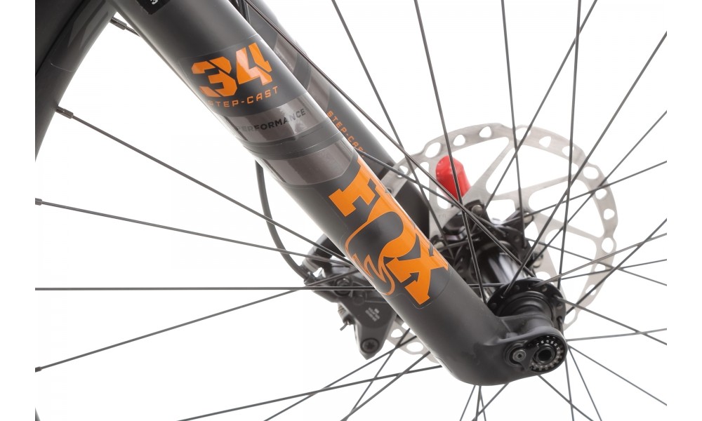 Rower górski Orbea OIZ H10 2024 - niebiesko-pomarańczowy