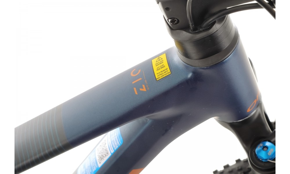 Rower górski Orbea OIZ H10 2024 - niebiesko-pomarańczowy