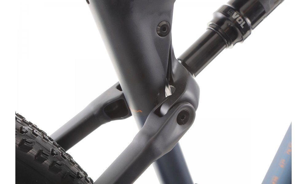 Rower górski Orbea OIZ H10 2024 - niebiesko-pomarańczowy