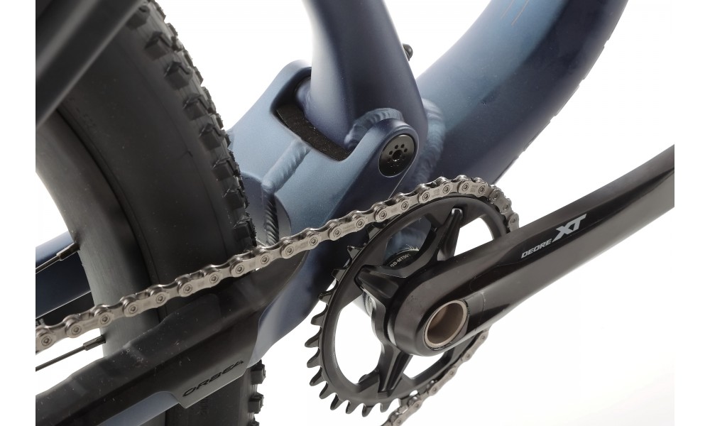 Rower górski Orbea OIZ H10 2024 - niebiesko-pomarańczowy