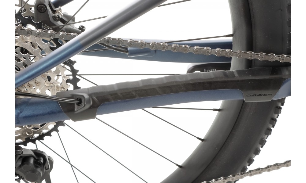 Rower górski Orbea OIZ H10 2024 - niebiesko-pomarańczowy