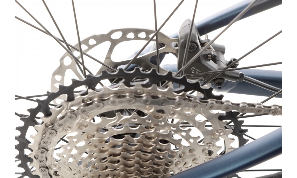 Rower górski Orbea OIZ H10 2024 - niebiesko-pomarańczowy