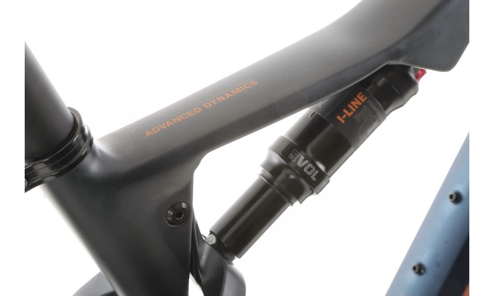 Rower górski Orbea OIZ H10 2024 - niebiesko-pomarańczowy