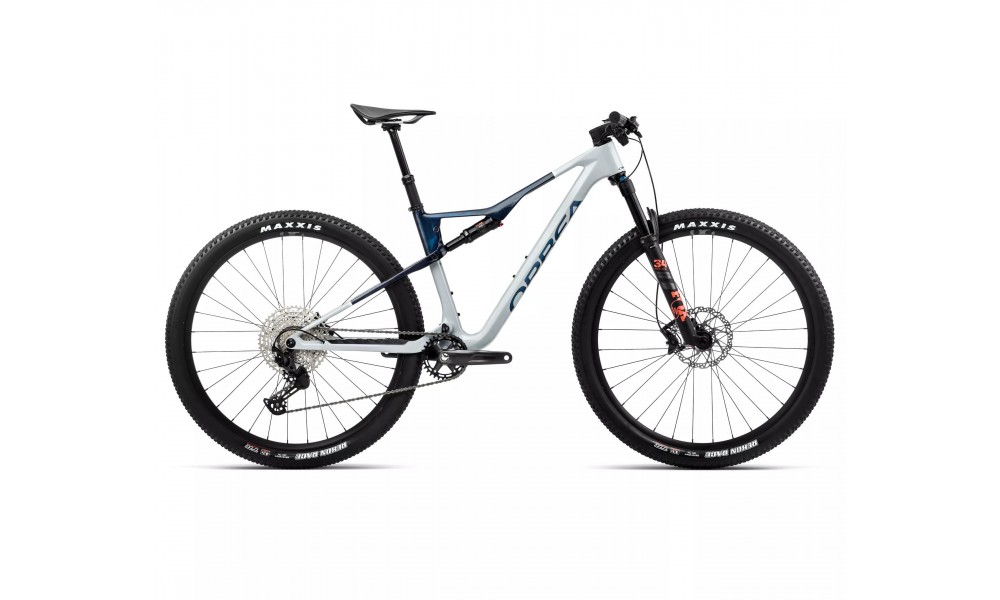 Rower górski Orbea OIZ M30 2024 - srebrno-niebieski