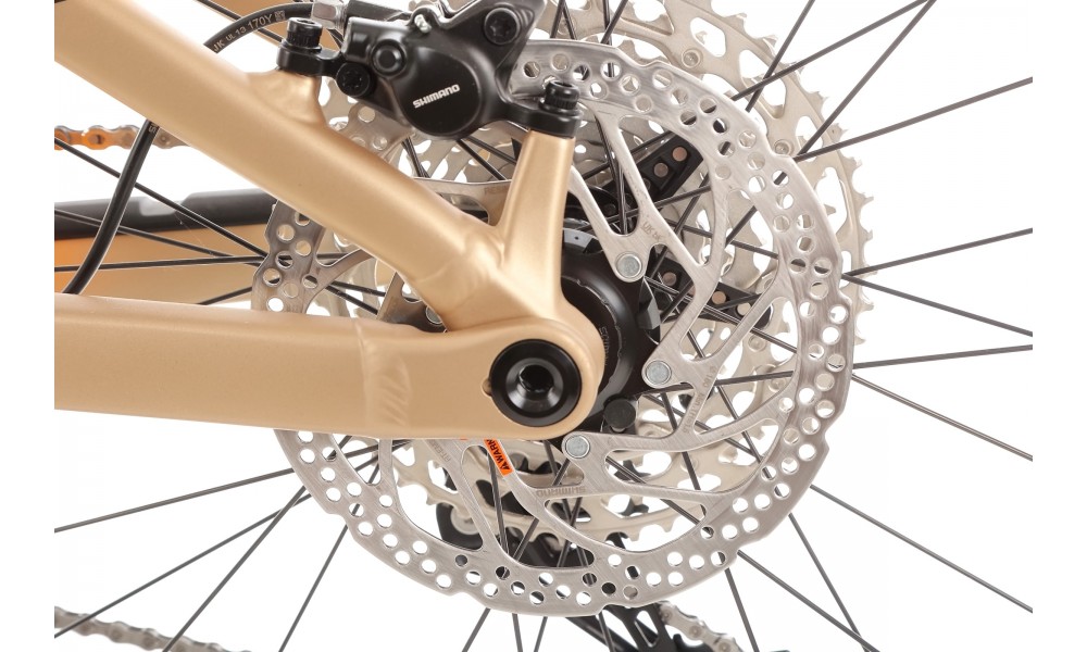 Rower górski elektryczny Orbea RISE H30 2024 - brązowy