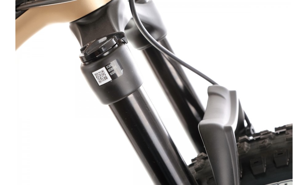 Rower górski elektryczny Orbea RISE H30 2024 - brązowy