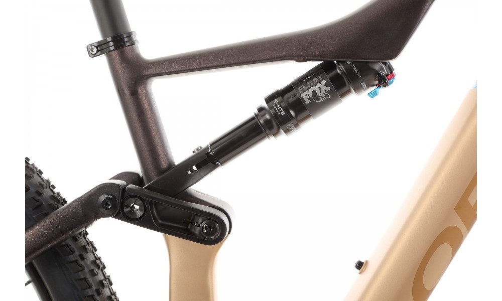 Rower górski elektryczny Orbea RISE H30 2024 - brązowy