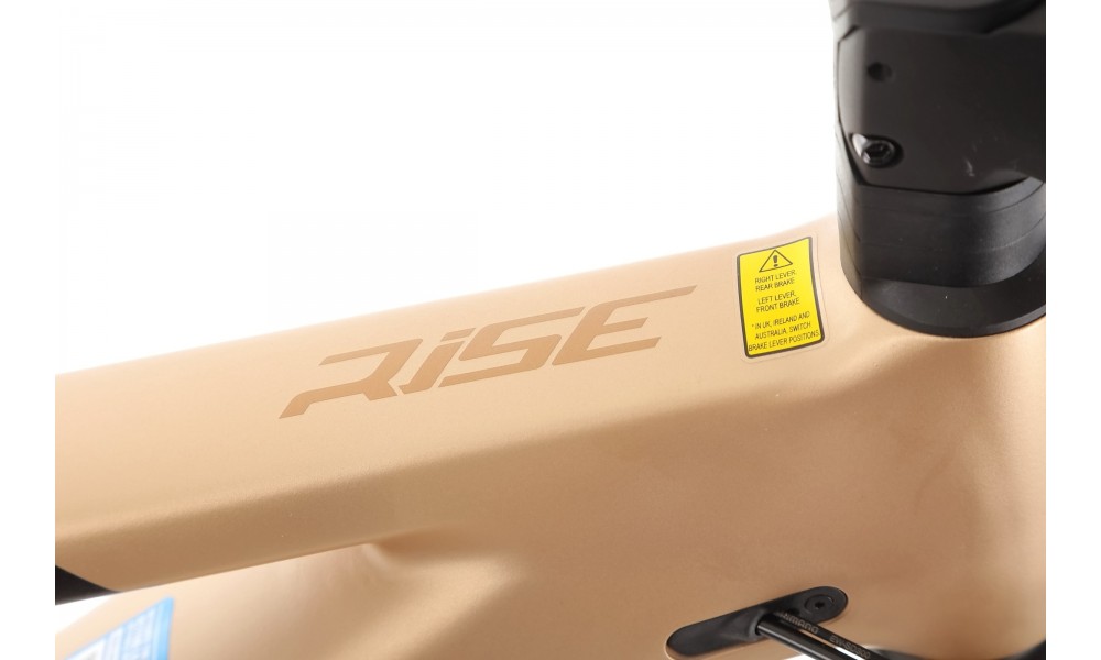 Rower górski elektryczny Orbea RISE H30 2024 - brązowy