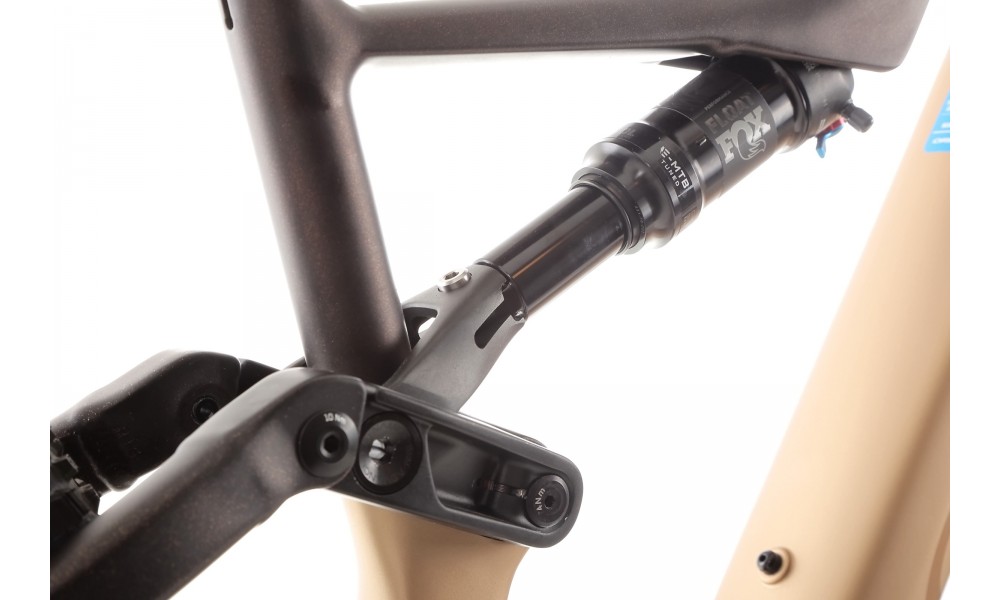 Rower górski elektryczny Orbea RISE H30 2024 - brązowy