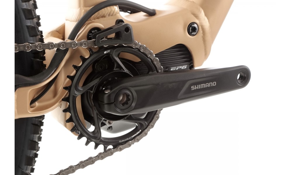 Rower górski elektryczny Orbea RISE H30 2024 - brązowy