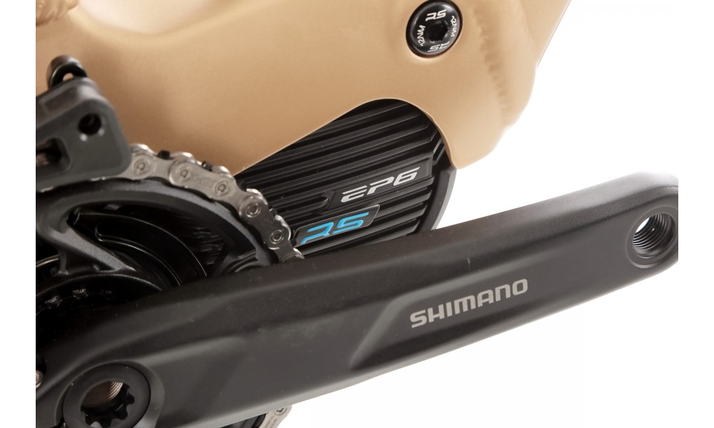 Rower górski elektryczny Orbea RISE H30 2024 - brązowy