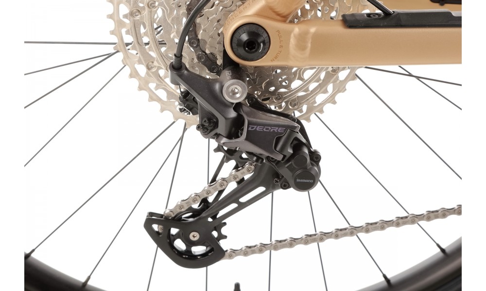 Rower górski elektryczny Orbea RISE H30 2024 - brązowy