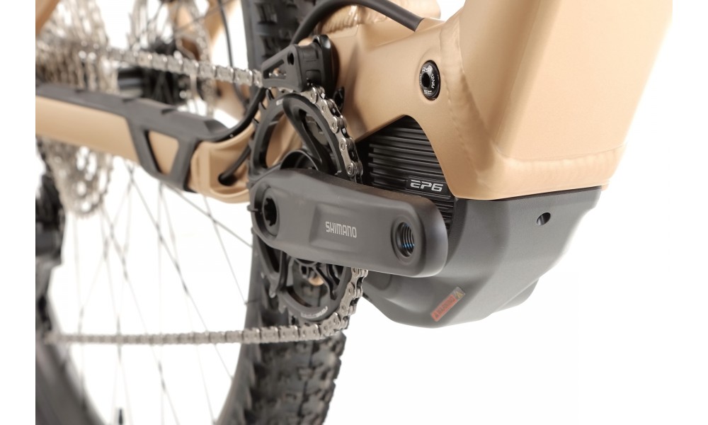 Rower górski elektryczny Orbea RISE H30 2024 - brązowy