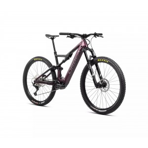 Rower górski elektryczny Orbea RISE H30 2024 - fioletowo-czarny 2