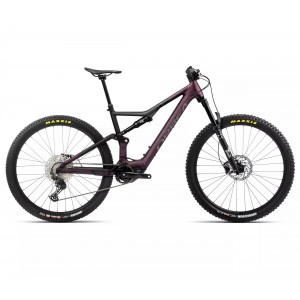Rower górski elektryczny Orbea RISE H30 2024 - fioletowo-czarny 1