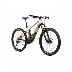 Rower górski elektryczny Orbea WILD H20-EAGLE 2024 - brązowo-zielony 2