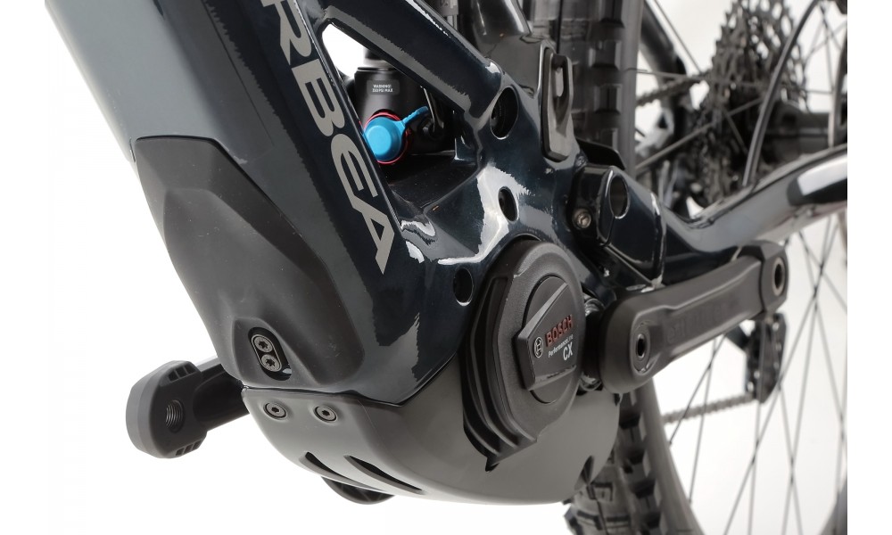 Rower górski elektryczny Orbea WILD H20-EAGLE 2024 - szaro-niebieski