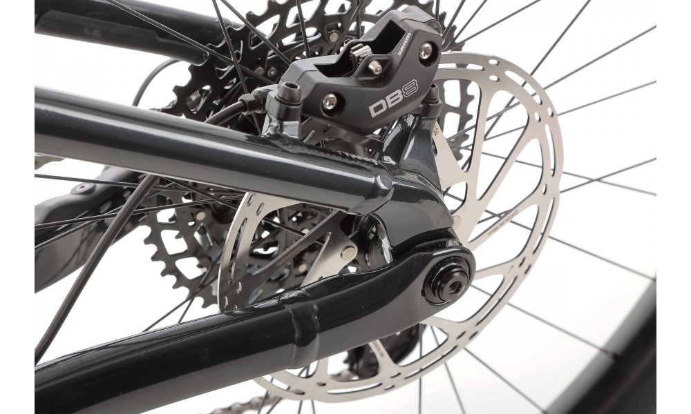 Rower górski elektryczny Orbea WILD H20-EAGLE 2024 - szaro-niebieski