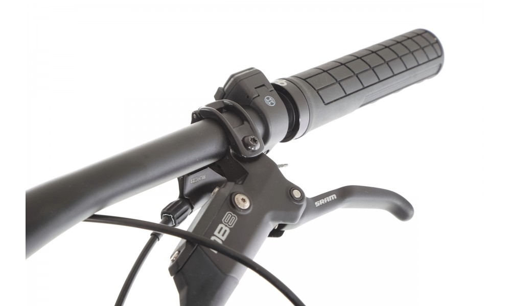 Rower górski elektryczny Orbea WILD H20-EAGLE 2024 - szaro-niebieski