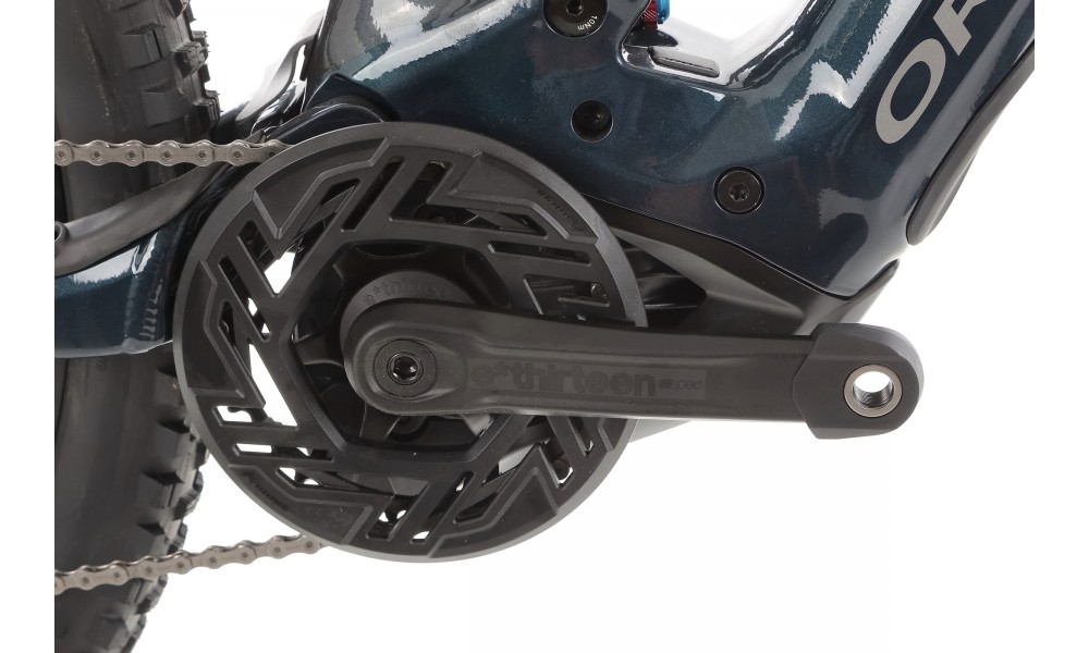 Rower górski elektryczny Orbea WILD H20-EAGLE 2024 - szaro-niebieski