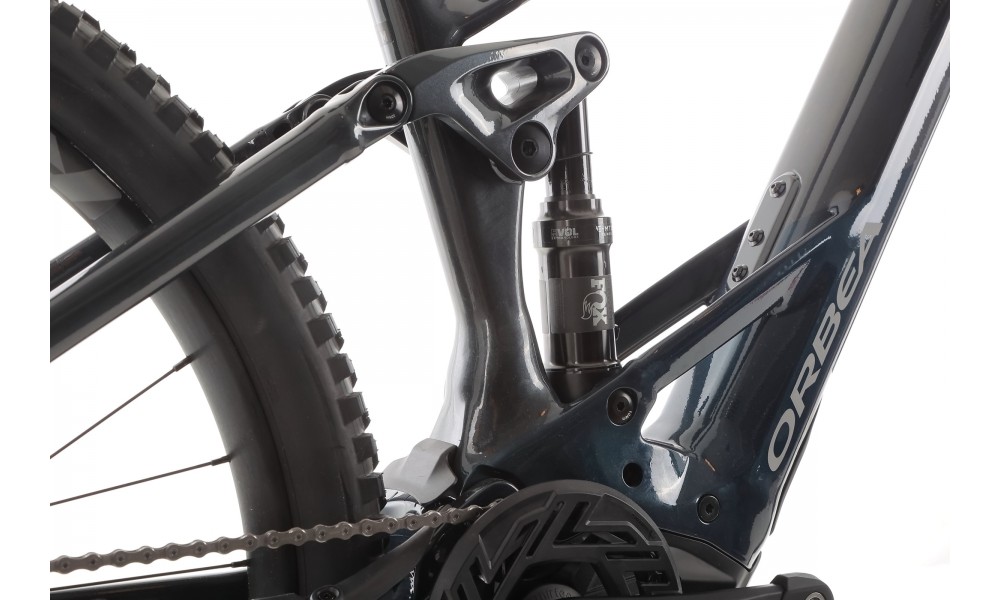 Rower górski elektryczny Orbea WILD H20-EAGLE 2024 - szaro-niebieski