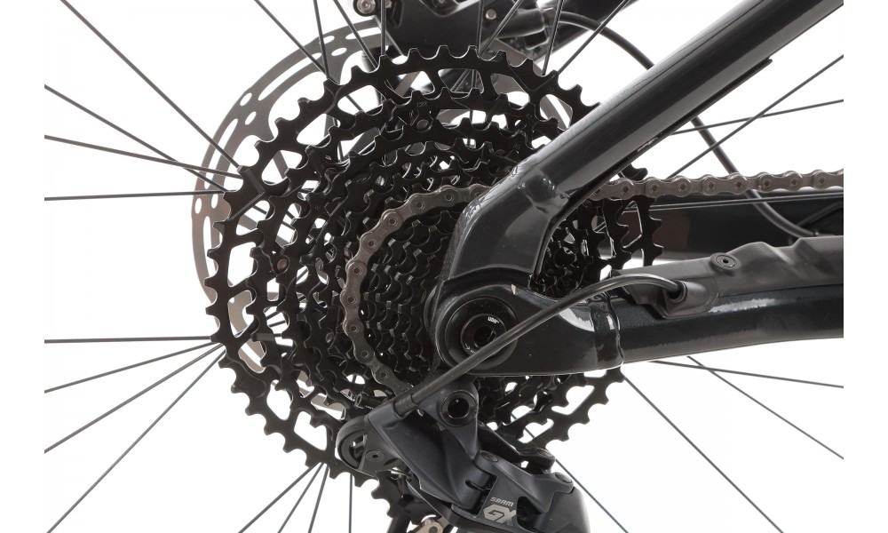 Rower górski elektryczny Orbea WILD H20-EAGLE 2024 - szaro-niebieski