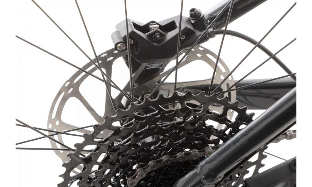 Rower górski elektryczny Orbea WILD H20-EAGLE 2024 - szaro-niebieski