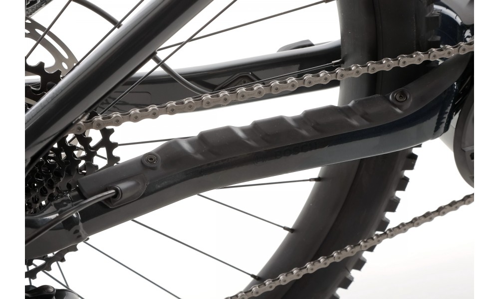 Rower górski elektryczny Orbea WILD H20-EAGLE 2024 - szaro-niebieski