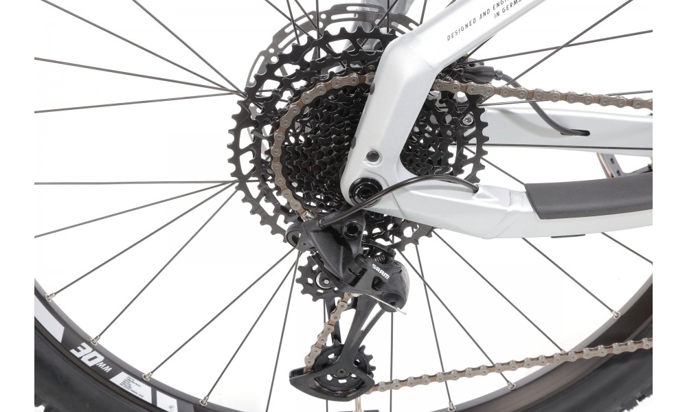 Rower górski elektryczny Haibike AllTrack 9 - szary