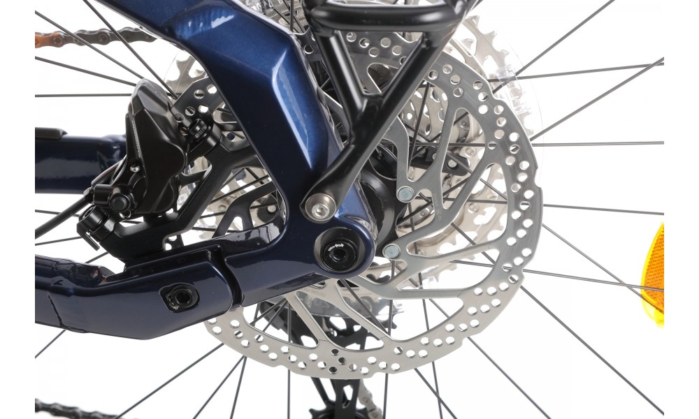 Rower górski elektryczny Haibike Adventr FS 11 - granatowy-czarny