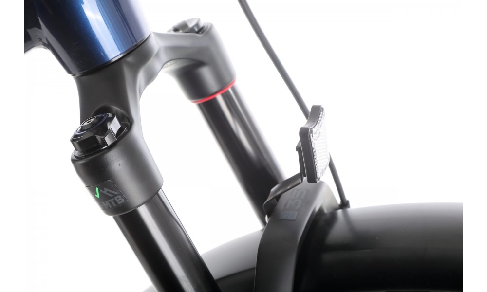 Rower górski elektryczny Haibike Adventr FS 11 - granatowy-czarny