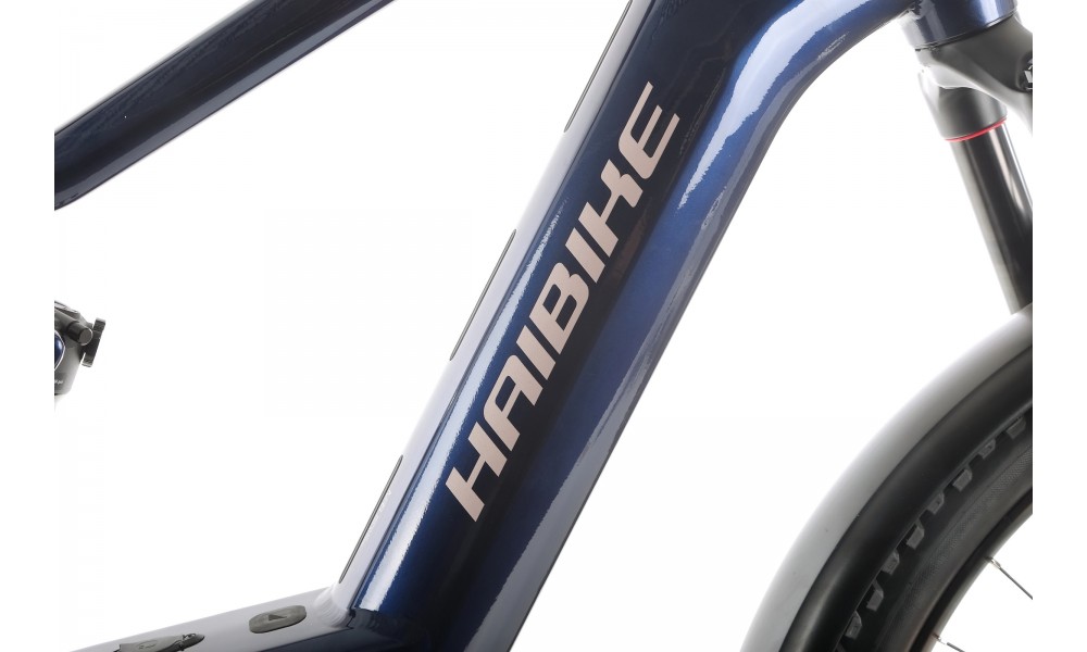 Rower górski elektryczny Haibike Adventr FS 11 - granatowy-czarny
