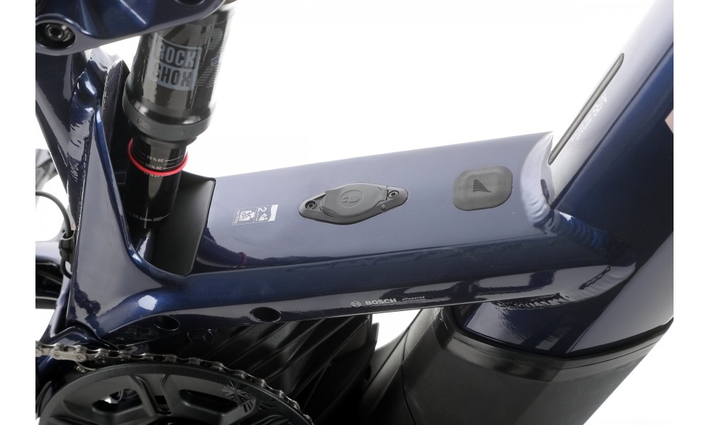 Rower górski elektryczny Haibike Adventr FS 11 - granatowy-czarny