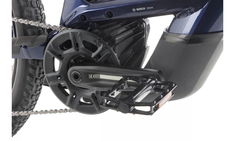 Rower górski elektryczny Haibike Adventr FS 11 - granatowy-czarny