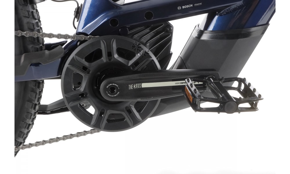 Rower górski elektryczny Haibike Adventr FS 11 - granatowy-czarny