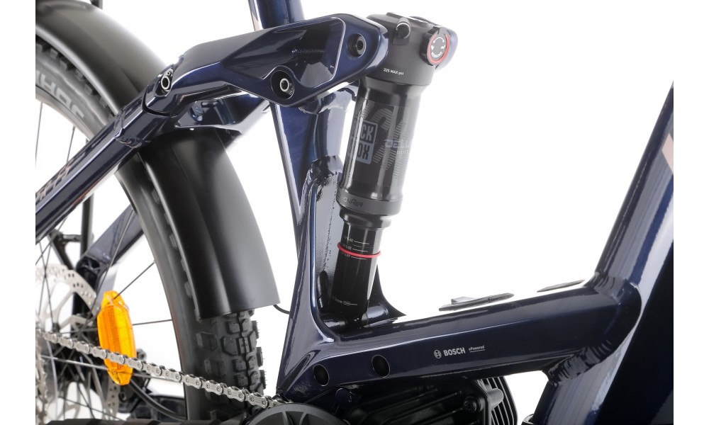 Rower górski elektryczny Haibike Adventr FS 11 - granatowy-czarny
