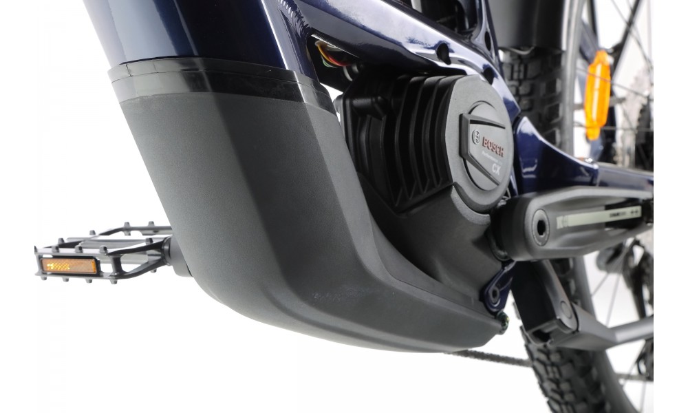 Rower górski elektryczny Haibike Adventr FS 11 - granatowy-czarny