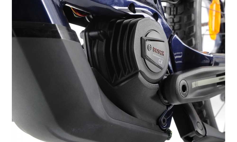 Rower górski elektryczny Haibike Adventr FS 11 - granatowy-czarny