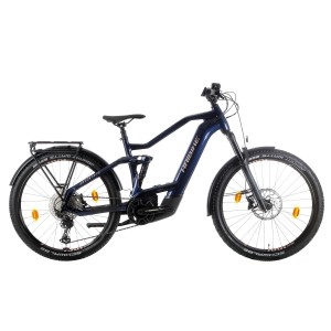 Rower górski elektryczny Haibike Adventr FS 11 - granatowy-czarny 1