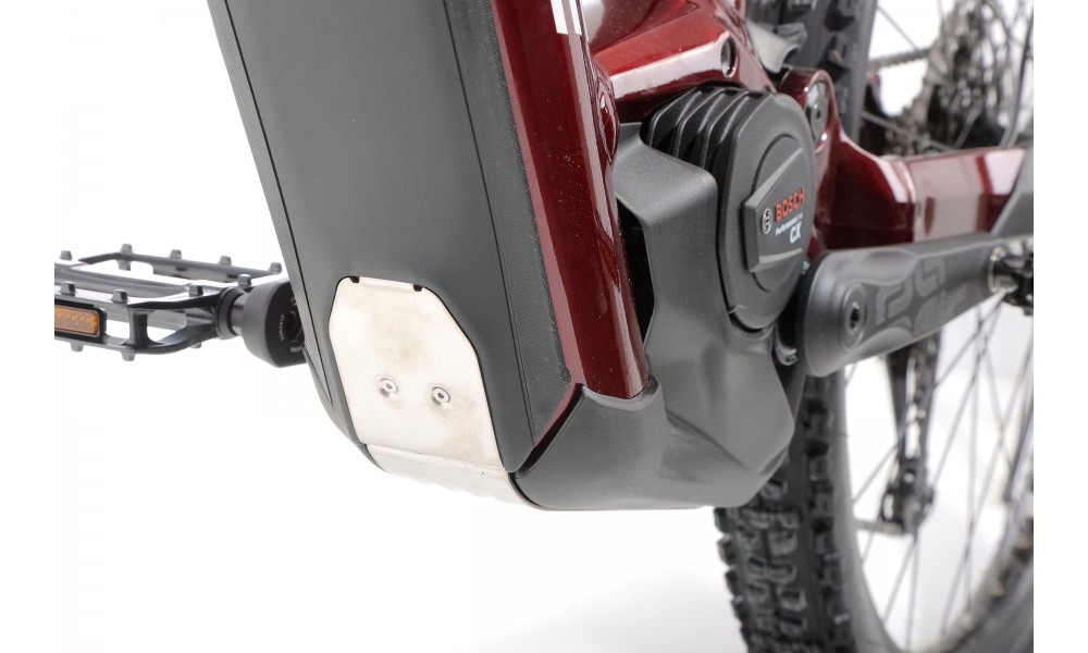 Rower elektryczny górski Lapierre Overvolt TR 6.7 - czerwony