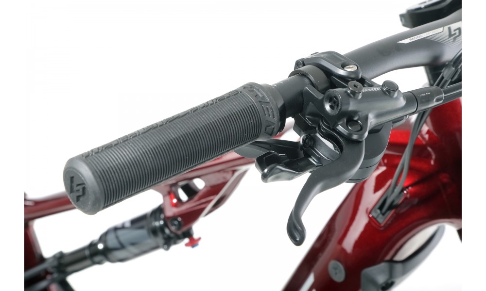 Rower elektryczny górski Lapierre Overvolt TR 6.7 - czerwony